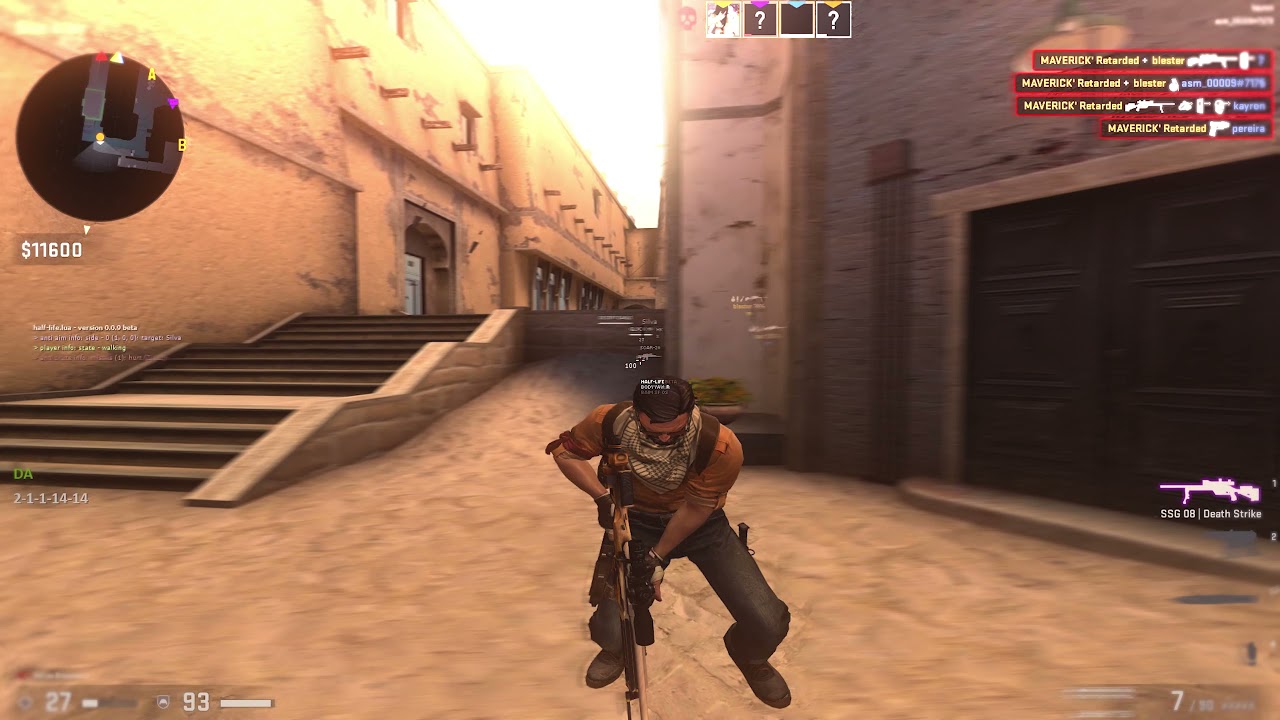 hvh highlights #14 ft skeet.cc / gamesense.pub [cfg + half-life in desc]