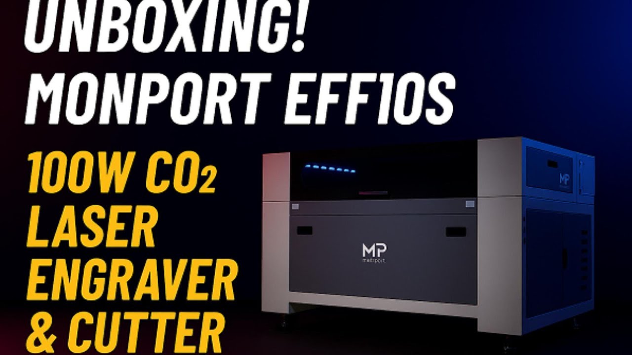 Let's unbox the monport 100 watt c02 laser.  #lionmountaindesigns #monportlaser #entraving