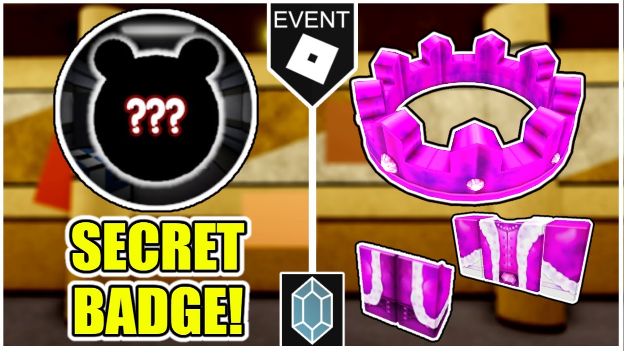 [EVENT] How to get CROWN OF MADNESS + SECRET BADGE + OUTFIT in PIGGY! (READY PLAYER TWO) [ROBLOX]