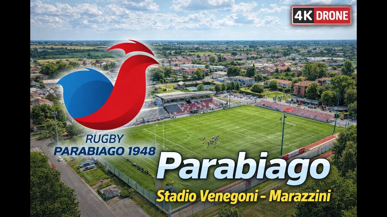 Stadi d'Italia ep 12: Parabiago (Mi), Stadio Venegoni - Marazzini. #Dronecinematic