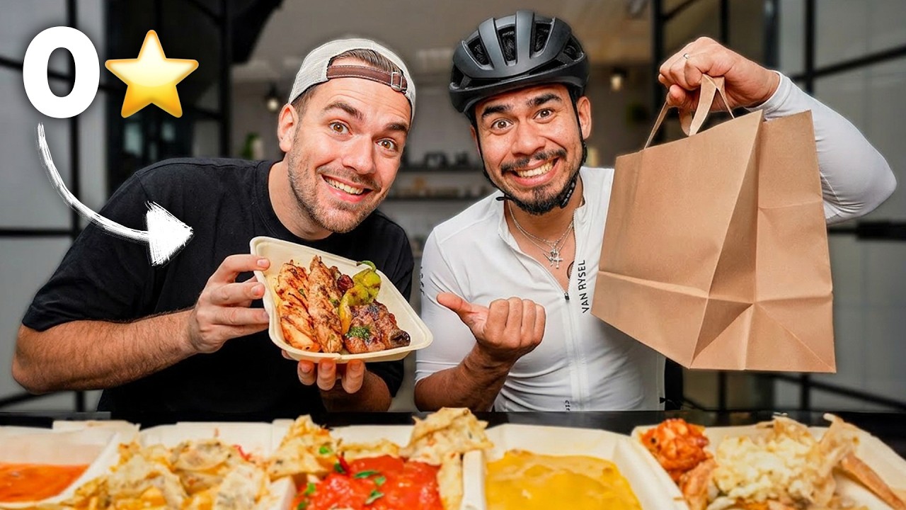 Wir bestellen bei 0⭐️-Restaurants 🤔 (wer findet das beste?)