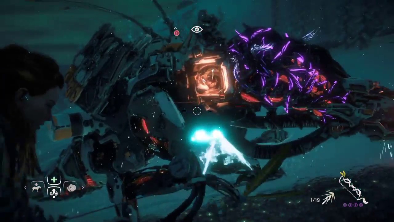 Horizon Zero Dawn [PS4] Perfect Daemonic Thunderjaw Kill, Ultra Hard