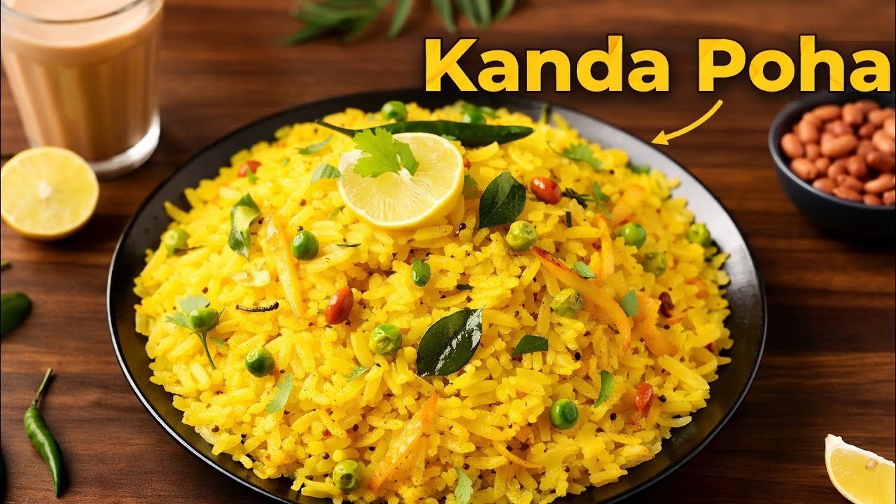 कांदा पोहा बनाने का आसान तरीका सुपर सॉफ्ट कांदा पोहा स्वाद ऐसा कि मुंह में घुल जाए 