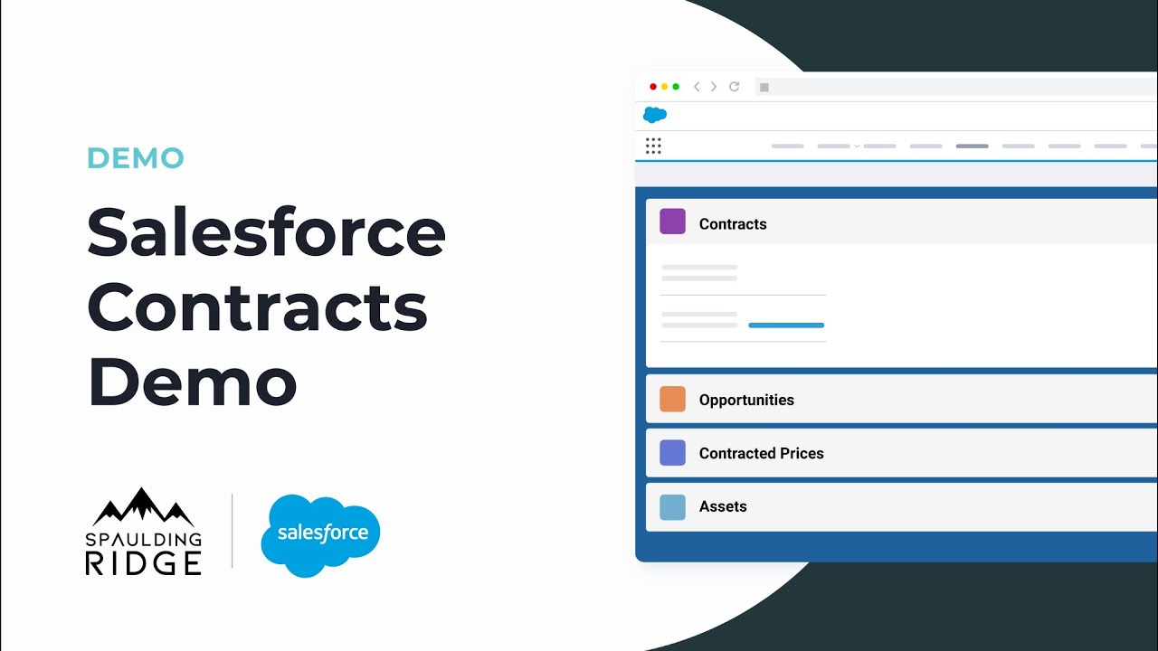 Salesforce Contracts Demo with Spaulding Ridge