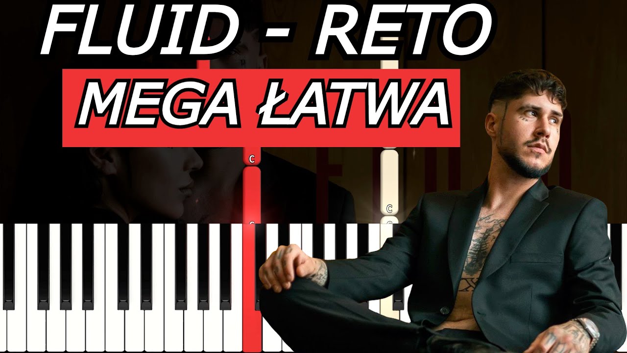FLUID MEGA ŁATWA - ReTo | Piano Tutorial