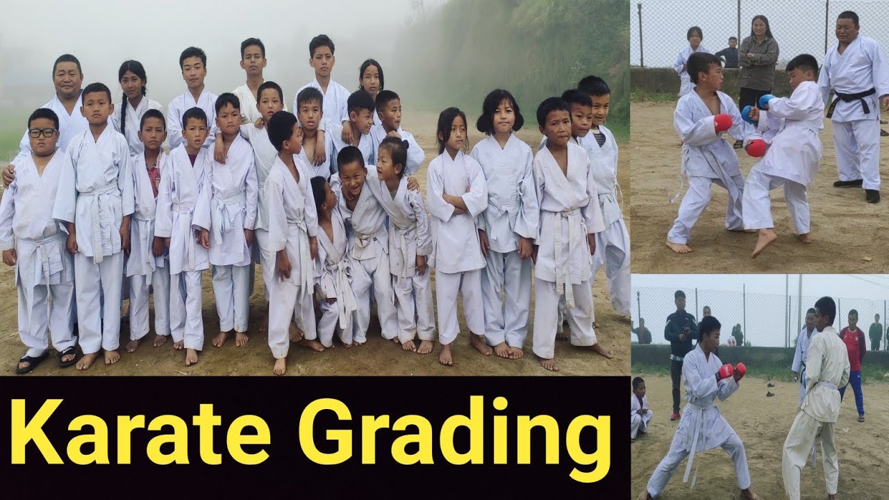 🇳🇵First Karate Grading|white Belt| Kids of Panchthar, Rabi@saraswatiraiofficial6611