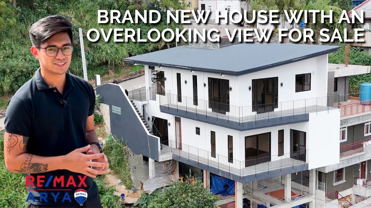 Property Tour #73: Brand New House with an Overlooking View in Baguio For Sale