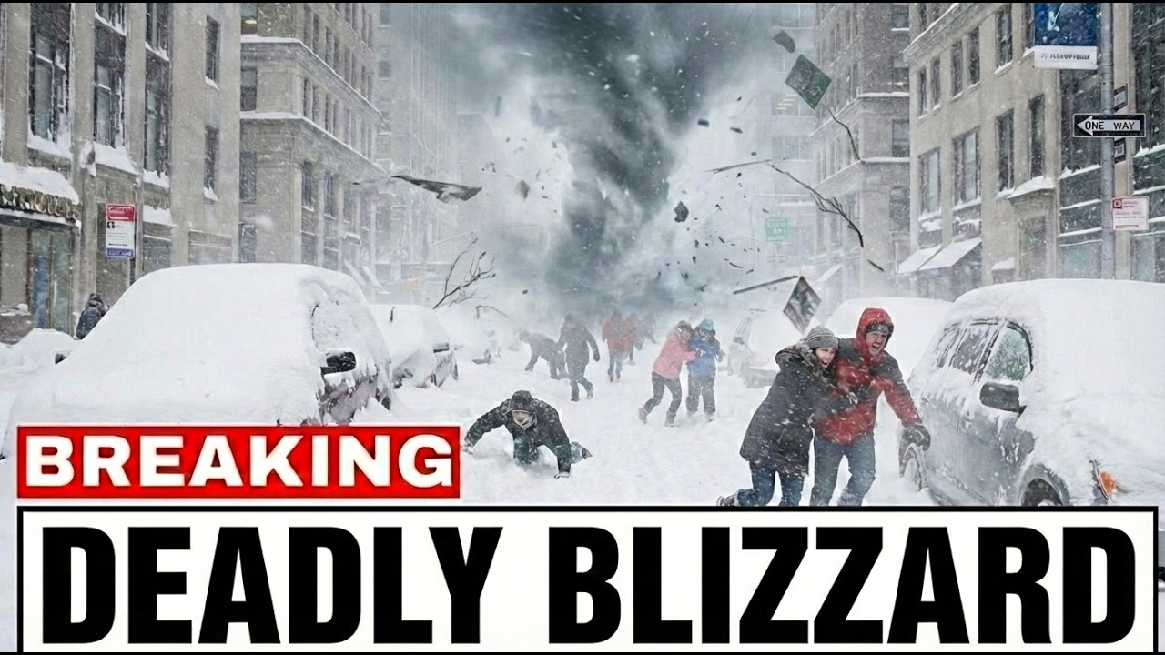 63 Million Under DEADLY Blizzard Nor'easter I-95 - STATE OF EMERGENCY DECLARED