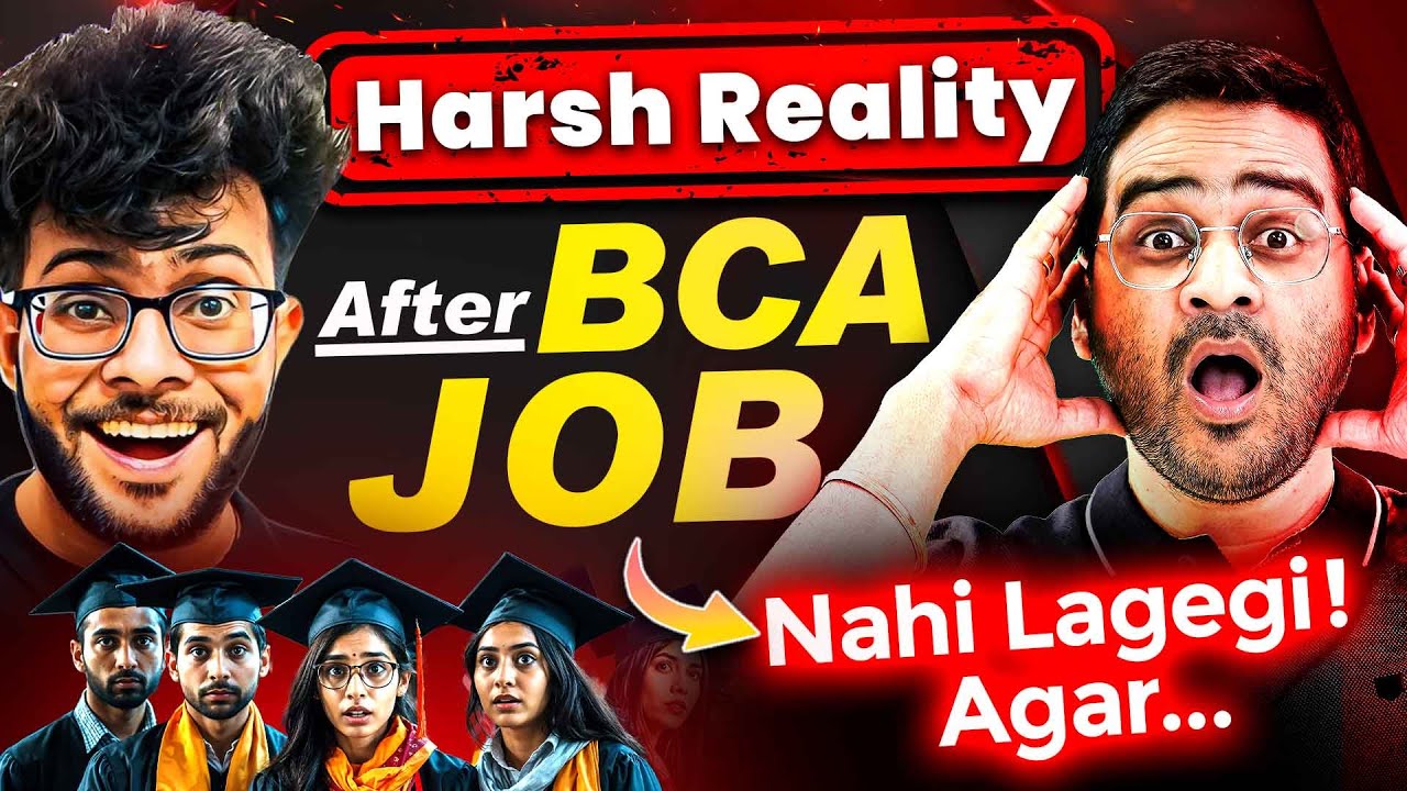 😱No Jobs After BCA If..Harsh Reality BCA Course! Ft. @Lastmomenttuitions! #bca #bcajobs #bcacourse
