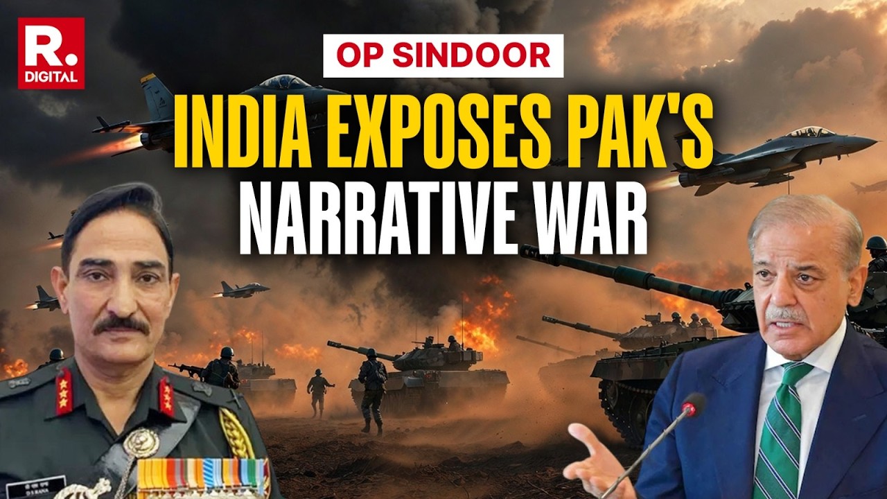 BREAKING: India Attacks Pakistan's Narrative War On Op Sindoor, Calls Out Pak's 'Nuclear Bluff'