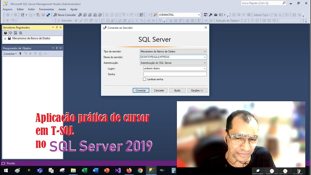 Você sabe o que é um CURSOR de banco de dados?  (SQL Server 2019)