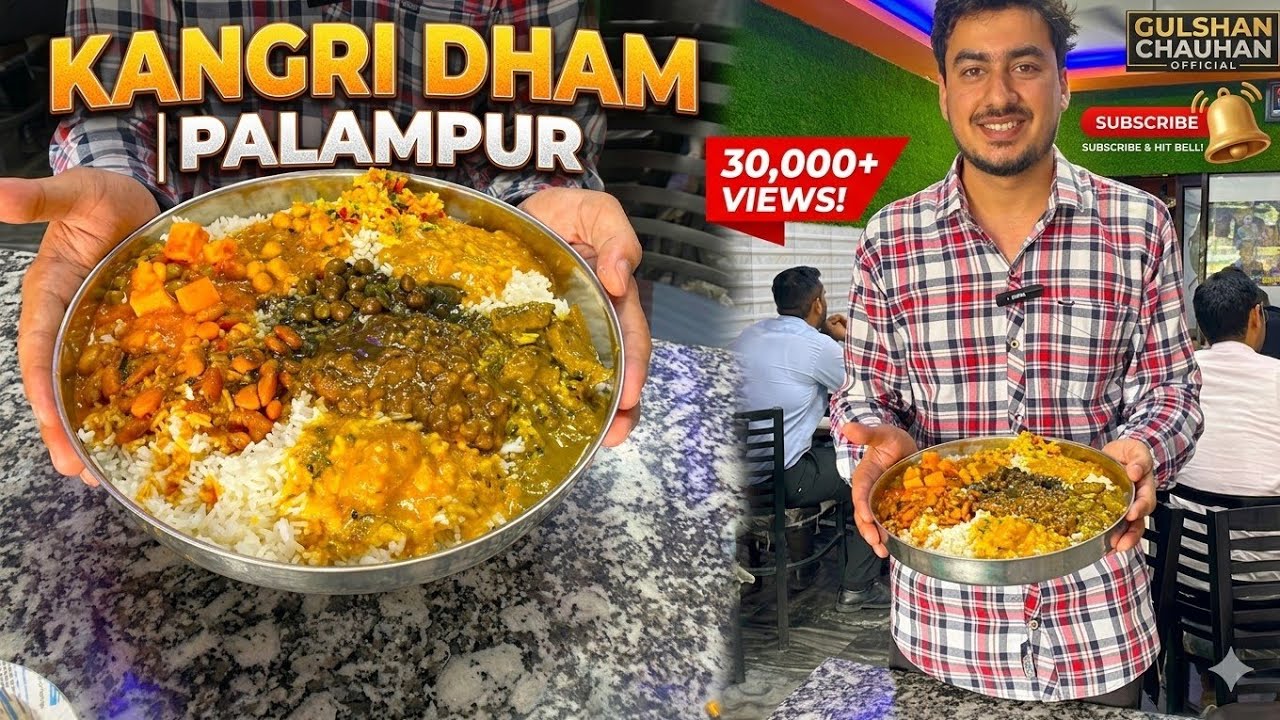 Himachal Ki Famous Kangri Dham In Palampur | Himachal Pradesh Street Food