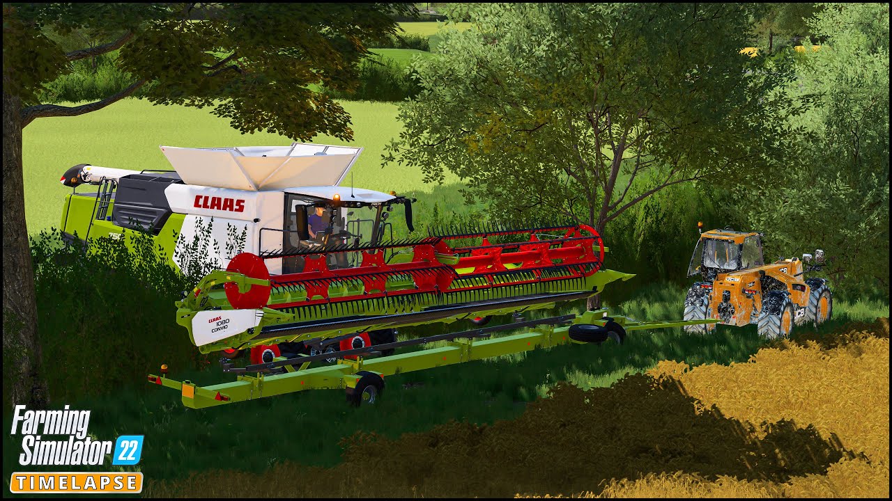 Buying New Fields & Harvesting Rye w/ CLAAS Trion 750 | #CourtFarm Ep.87 | Farming Simulator 22
