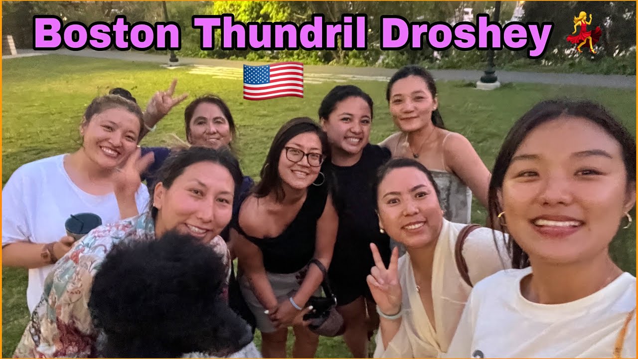 Trungkar Preparations/ Dance practice / Tibetan vlogger