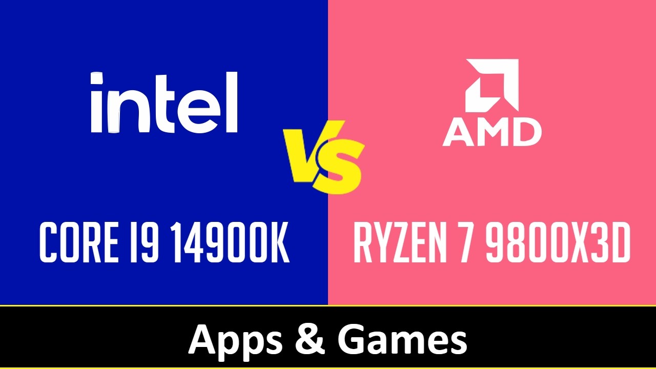 Core i9 14900K против Ryzen 7 9800X3D