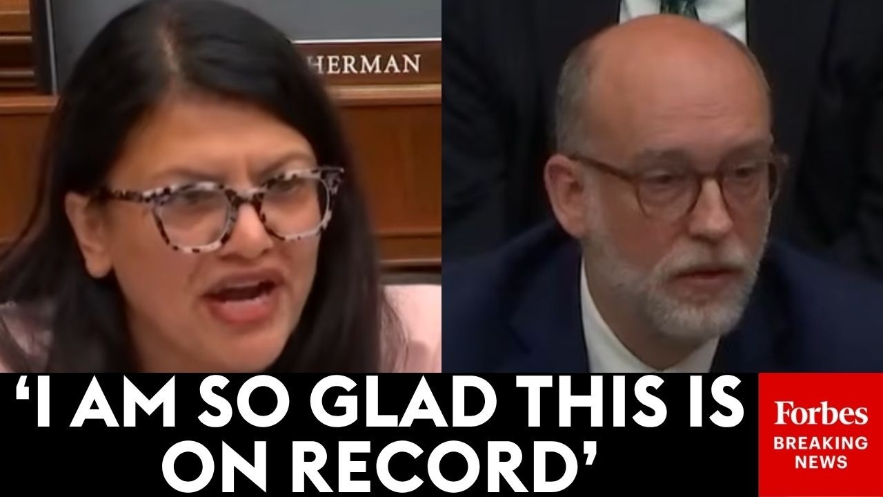 'You Should Be Fired!': Rashida Tlaib Snaps After Russell Vought Says He Works For The President