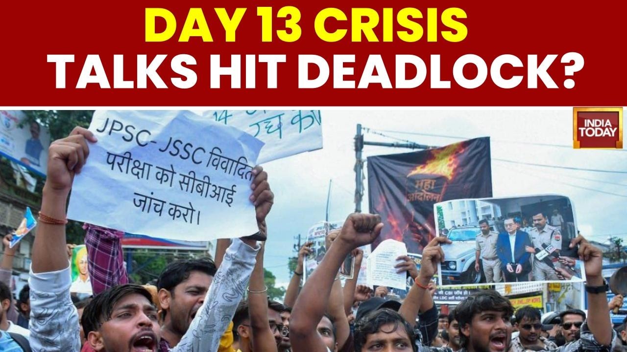 Jharkhand Protest Day 14: Fasting Student Hospitalised As Talks Hit Deadlock | Govt Talks Stall