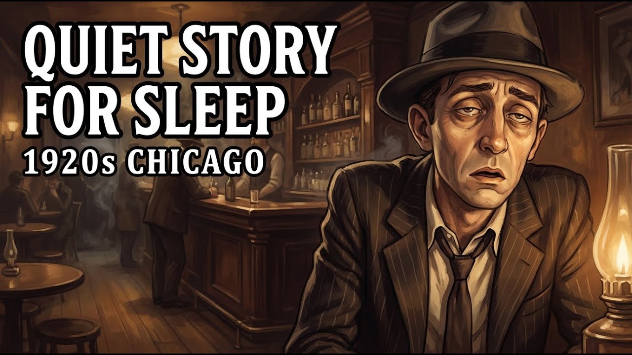 What Life Was REALLY Like Inside a 1920s Chicago Speakeasy| Quiet Story For Sleep