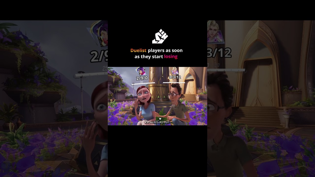 Duelist players in Marvel Rivals #marvelrivals #marvelrivalsmemes