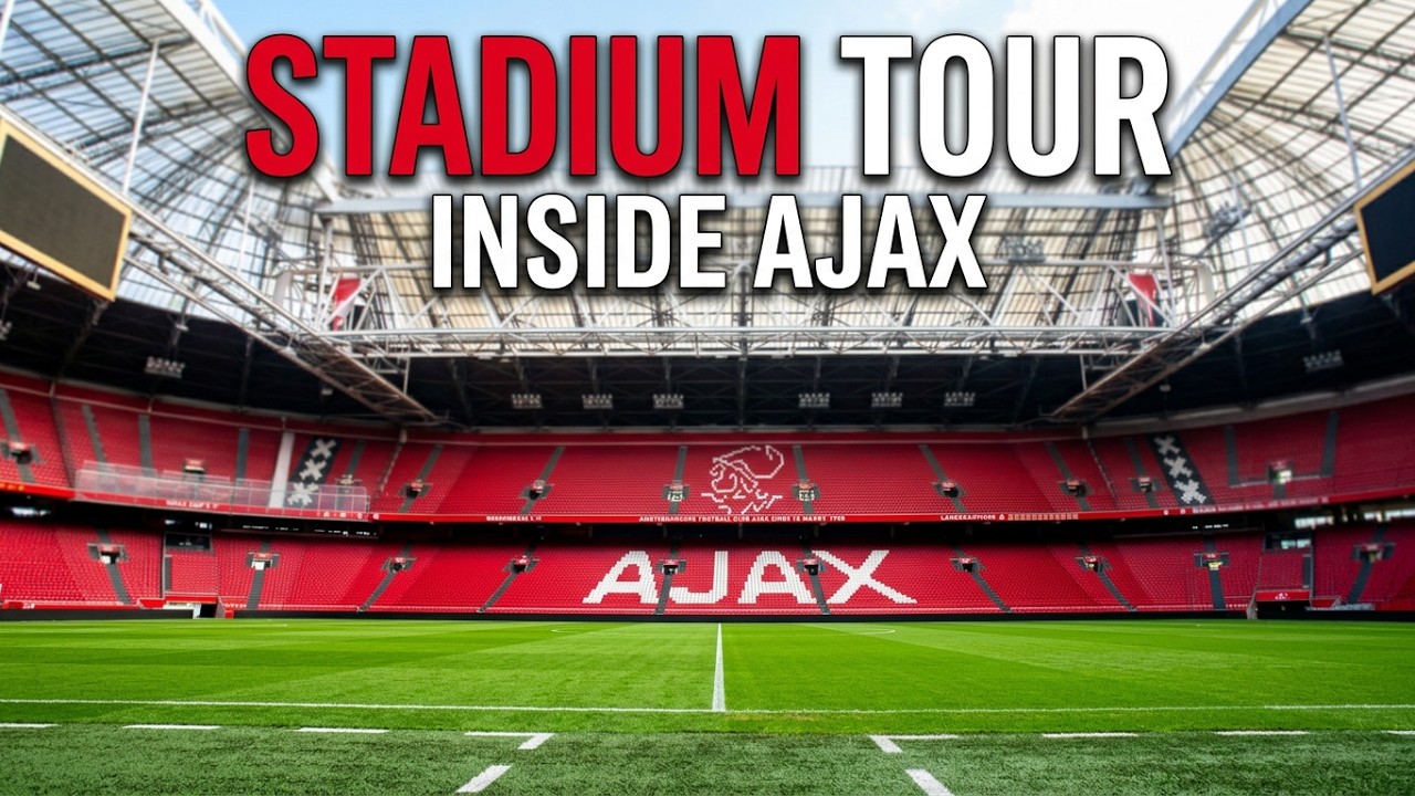 An inside look into Johan Cruijff ArenA I Ajax I Netherlands