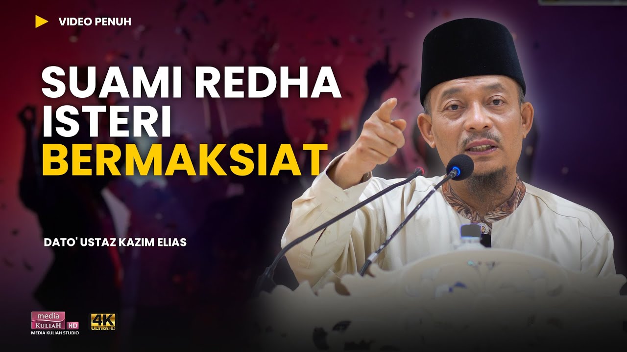 Suami dah hilang rasa cemburu 😭 | Dato' Ustaz Kazim Elias