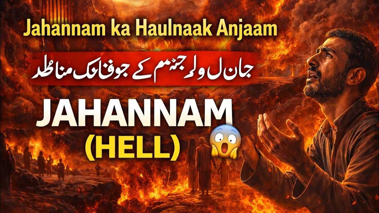 Jahannam Kaisi Hogi? Jahannam Kahan Hai Aur Kaun Jayega | Dil Hila Dene Wali Haqeeqat