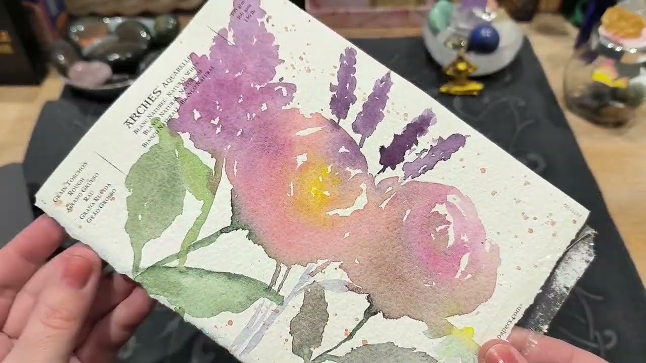 mon avis sur différents papiers aquarelle ( canson, clairfontaine, arches, Hahnemüle)