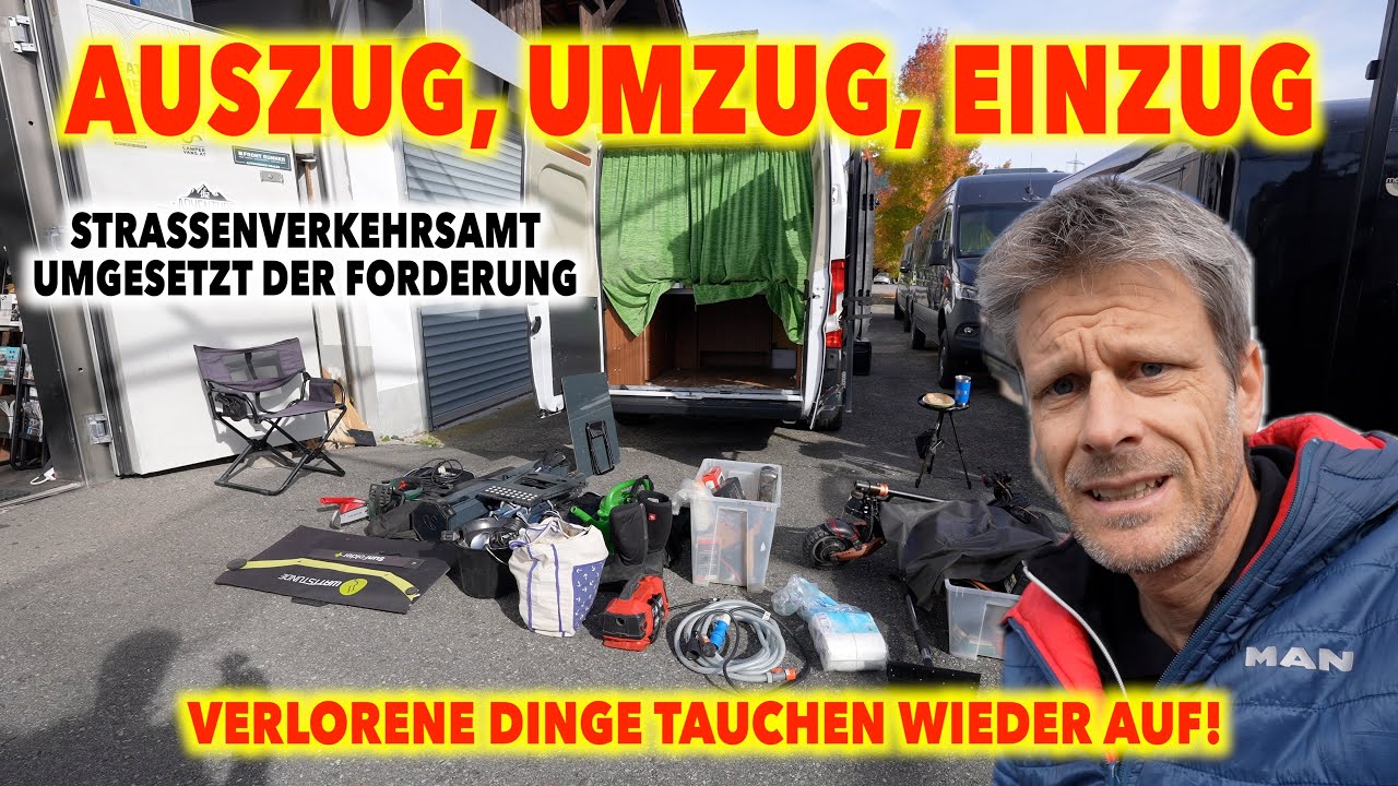 #1272 VERLORENE DINGE! BEKOMMEN WIR ALLE  IN DEN KAIMAN? Vollauszug ROAL VANS | Auszug & Umzug