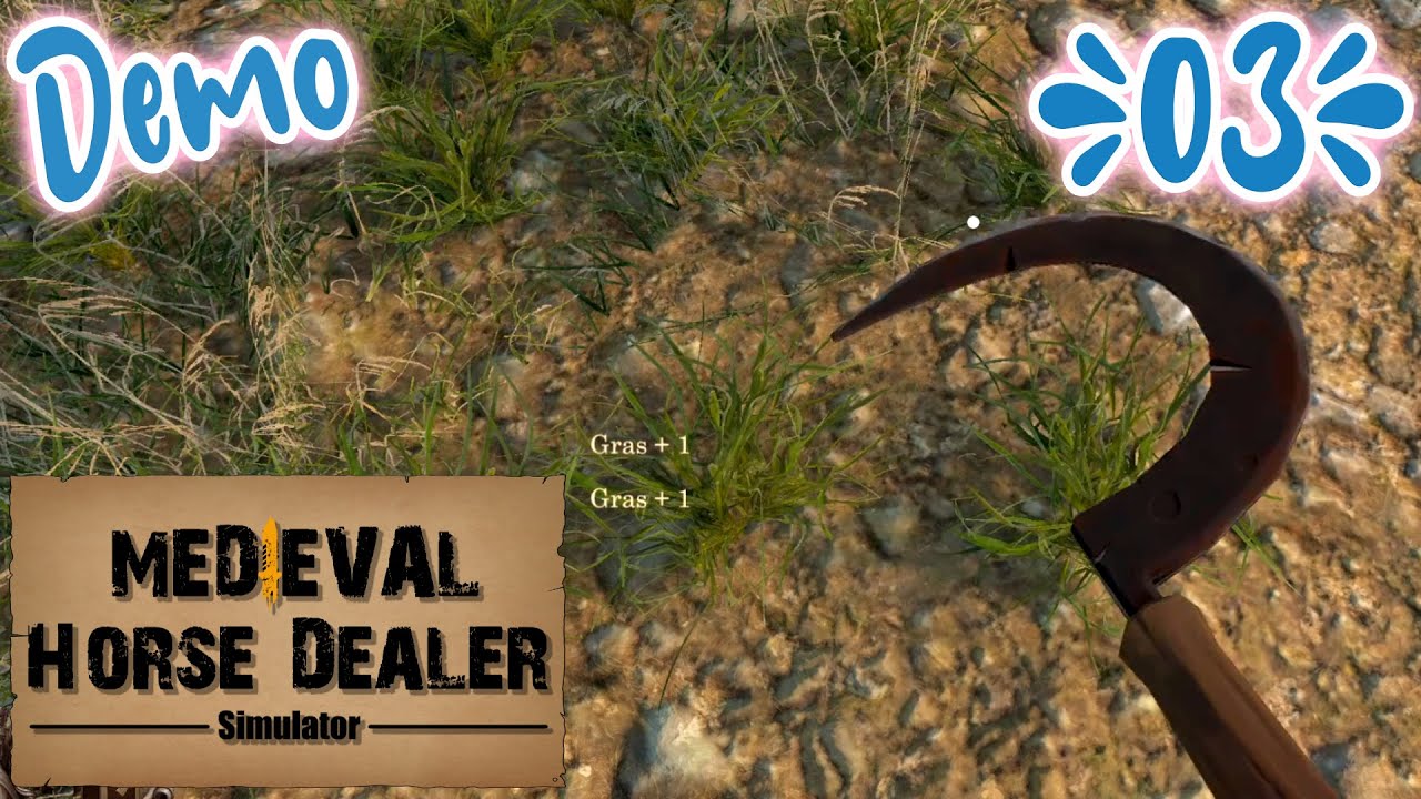 Kaddi als Rasenmäher 🐎 Medieval Horse Dealer Demo | 03