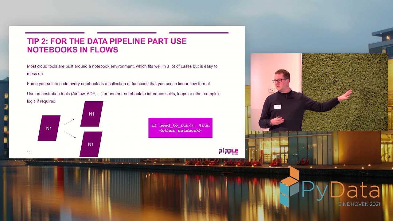 How to quickly build Data Pipelines for Data Scientists - Geert Jongen | PyData Eindhoven 2021
