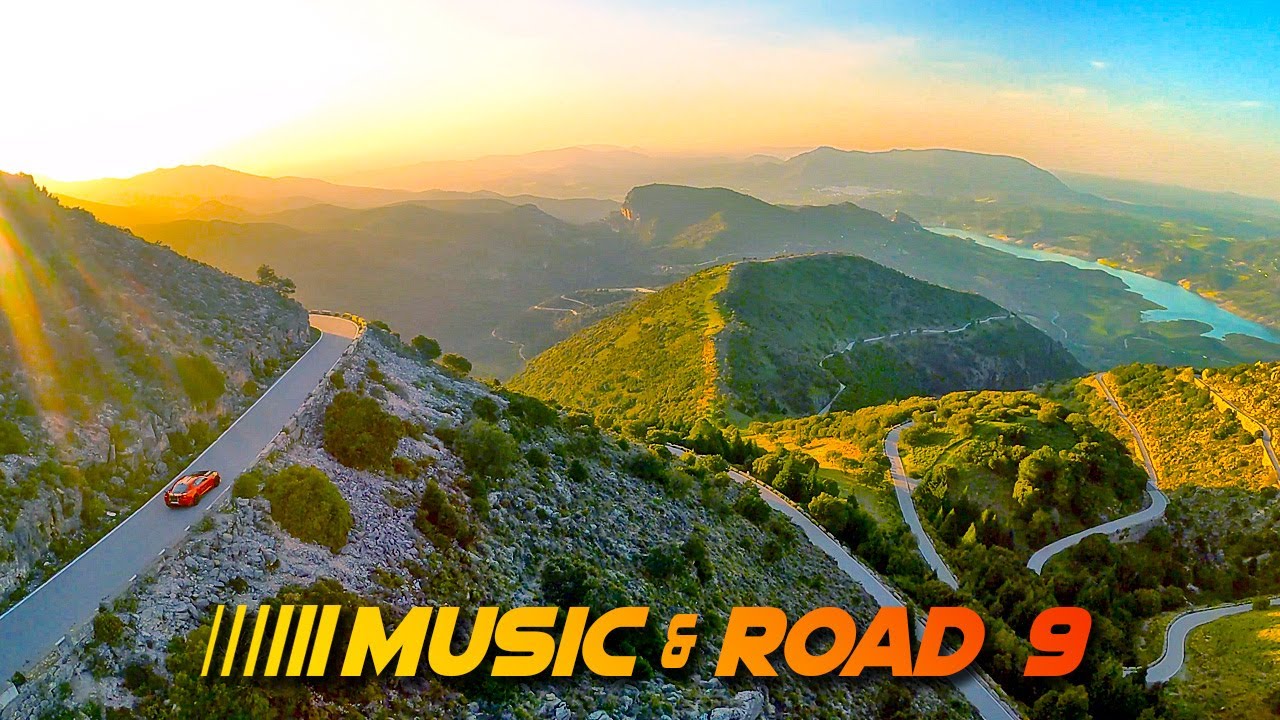 4K Andalusia - Spain [Pop Lyrics Music] | Car Music | Ronda | Grazalema | World's Most Scenic Routes