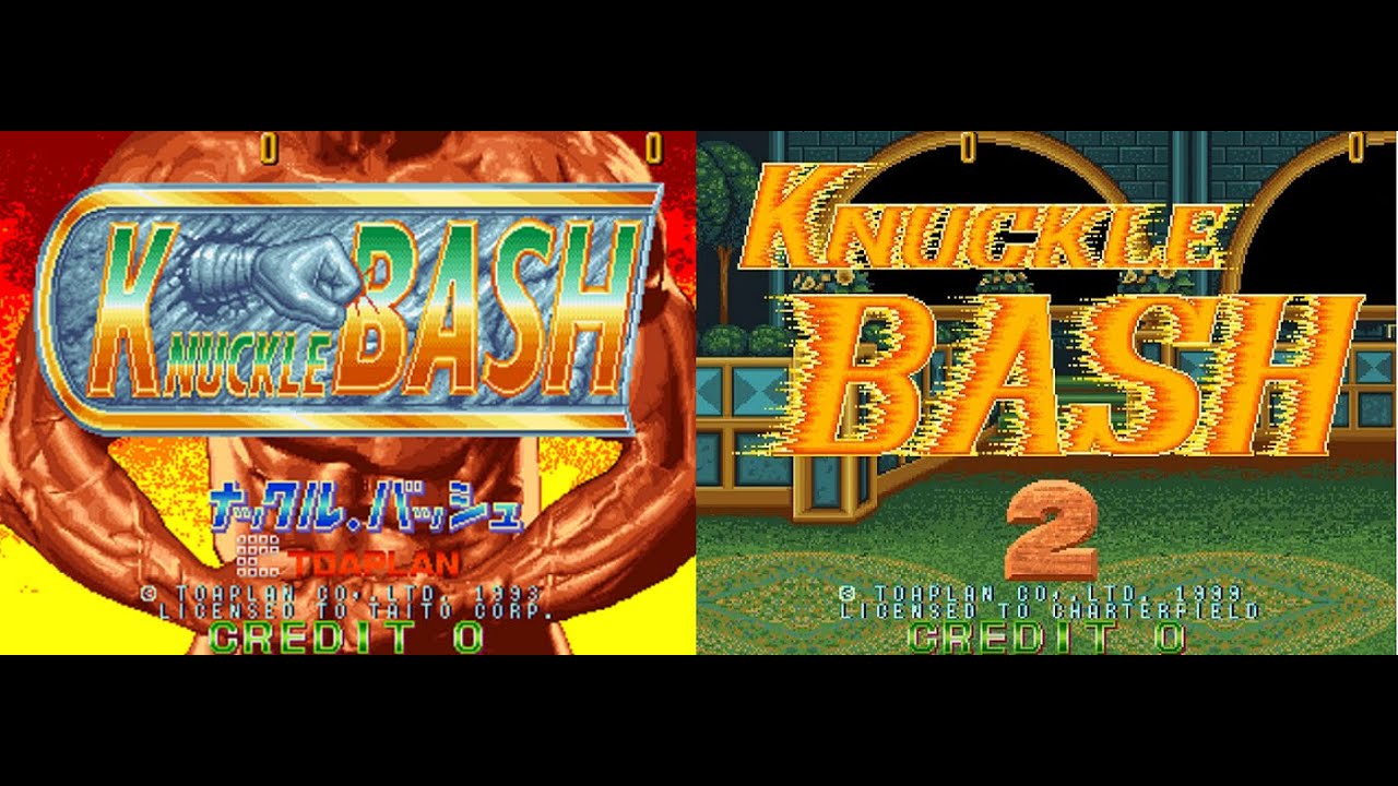 Knuckle Bash/Knuckle Bash 2 (Arcade, 1993/Unreleased) 2 Player Co-Op Long/Full Playthrough & Review