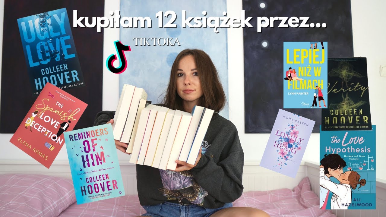 tik tok zmusił mnie do kupienia tych książek, czyli haul zakupowy z booktok