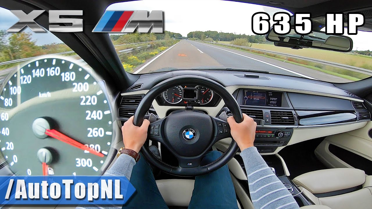 635HP BMW X5M E70 | TOP SPEED on AUTOBAHN [NO SPEED LIMIT] by AutoTopNL