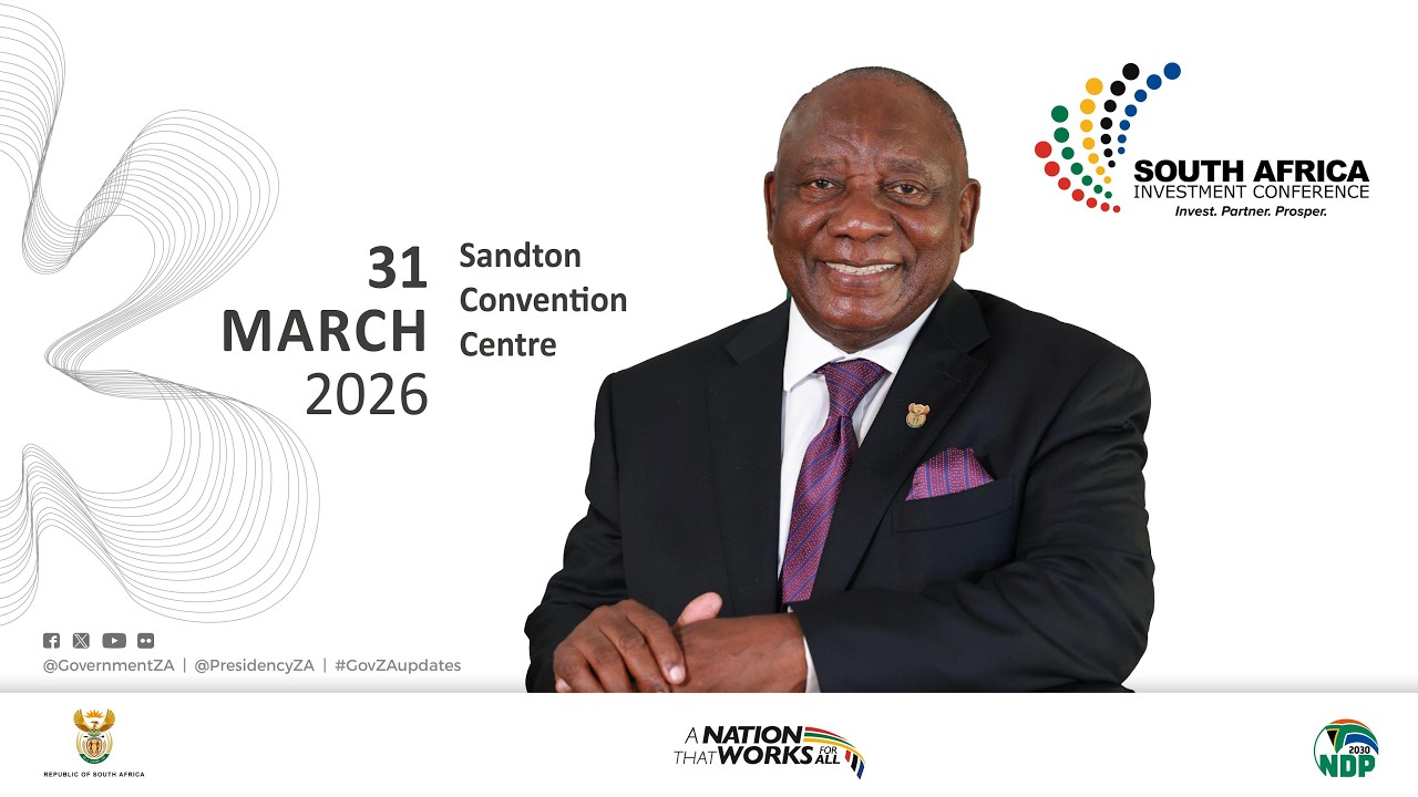 President Ramaphosa addresses the Sixth South Africa Investment Conference