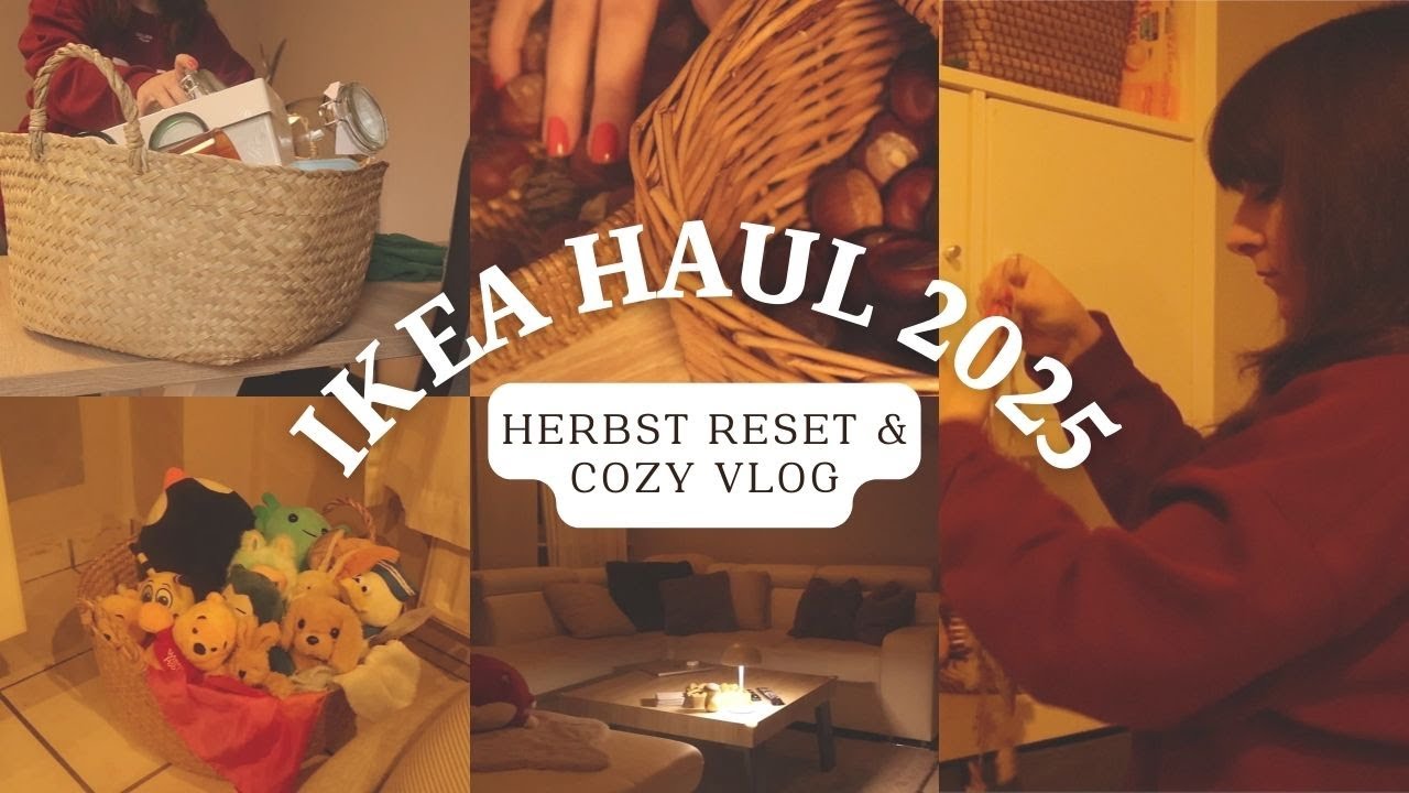 Den Herbst ausklingen lassen (Silent Vlog) 🍂 | IKEA Haul 2025