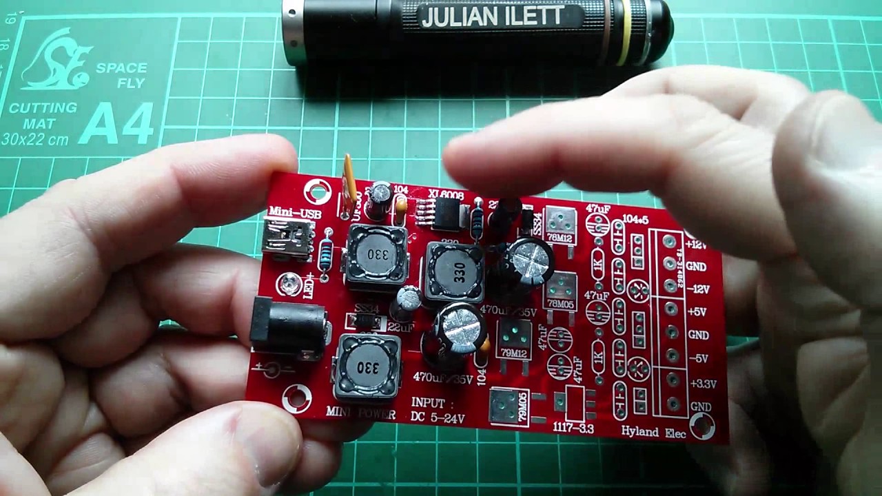 Split Rail Power Supply Kit Build - SEPIC Cuk Topology