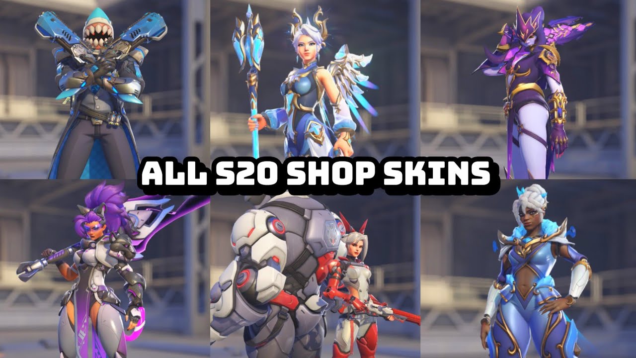 ALL Overwatch Season 20 Shop Skins | Overwatch 2