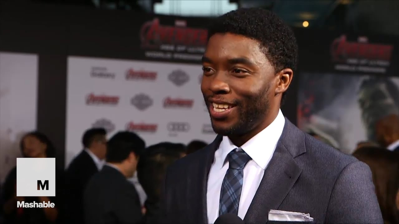 Mashable talks to 'Black Panther' Star Chadwick Boseman at 'Age of Ultron' premiere | Mashable