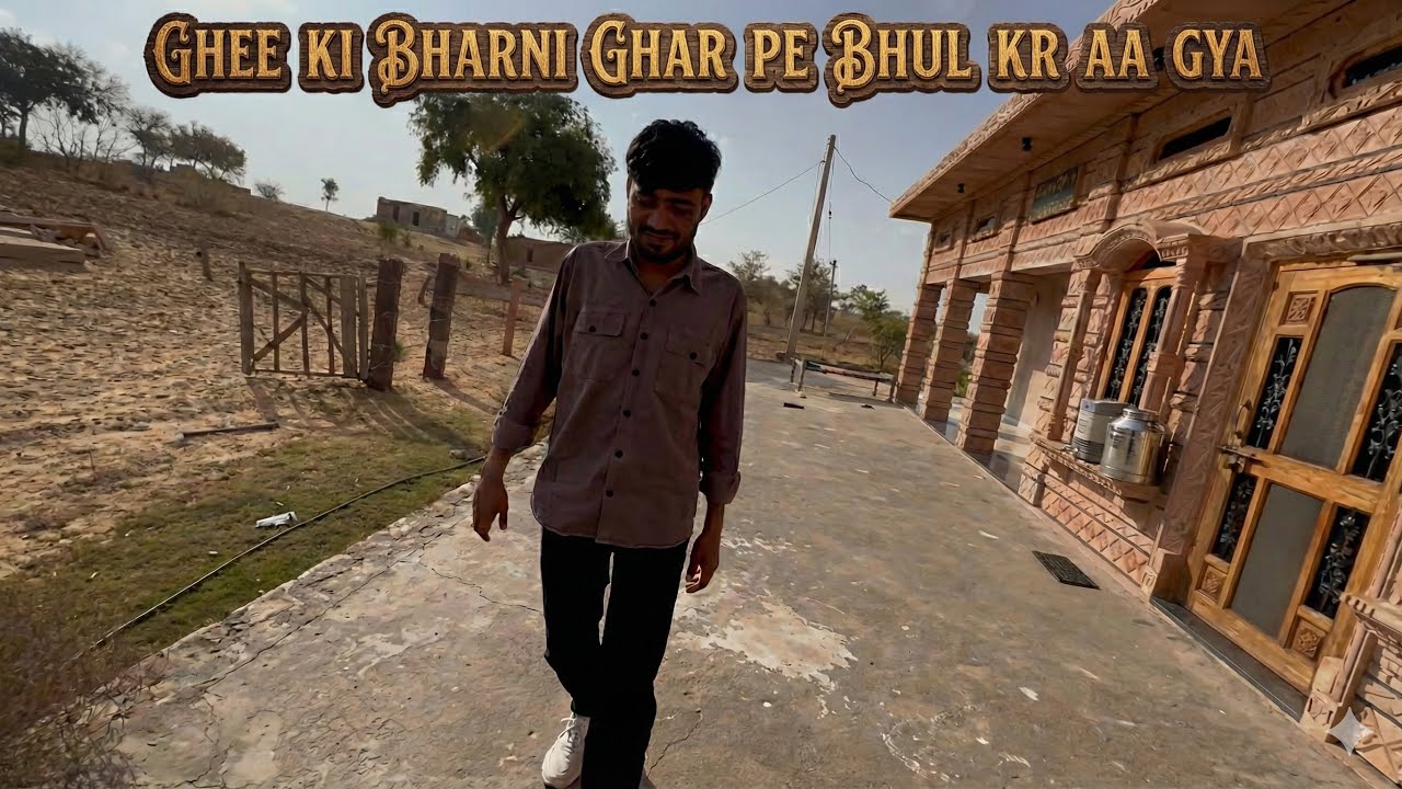 Ghee Ki Bharni Ghar Pe Bhul ke Aa Gya 🏃 ! 