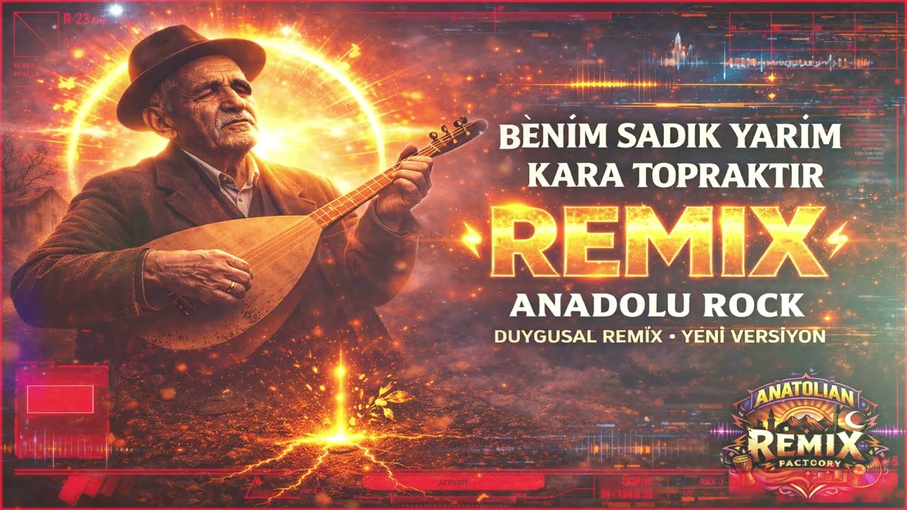 Benim Sadık Yarim Kara Topraktır (Remix) | Anadolu Rock Duygusal Remix