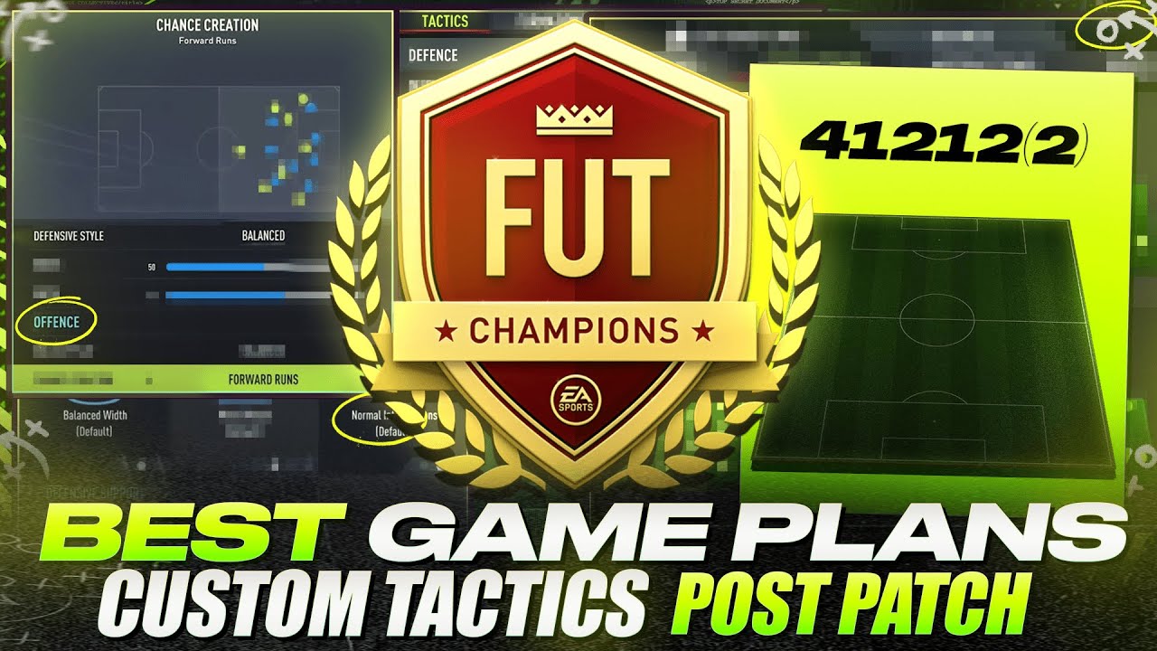 41212(2) PRO PLAYER RANK 1 FORMATION GUIDE l CUSTOM TACTICS! - FIFA 22 ULTIMATE TEAM *POST PATCH*