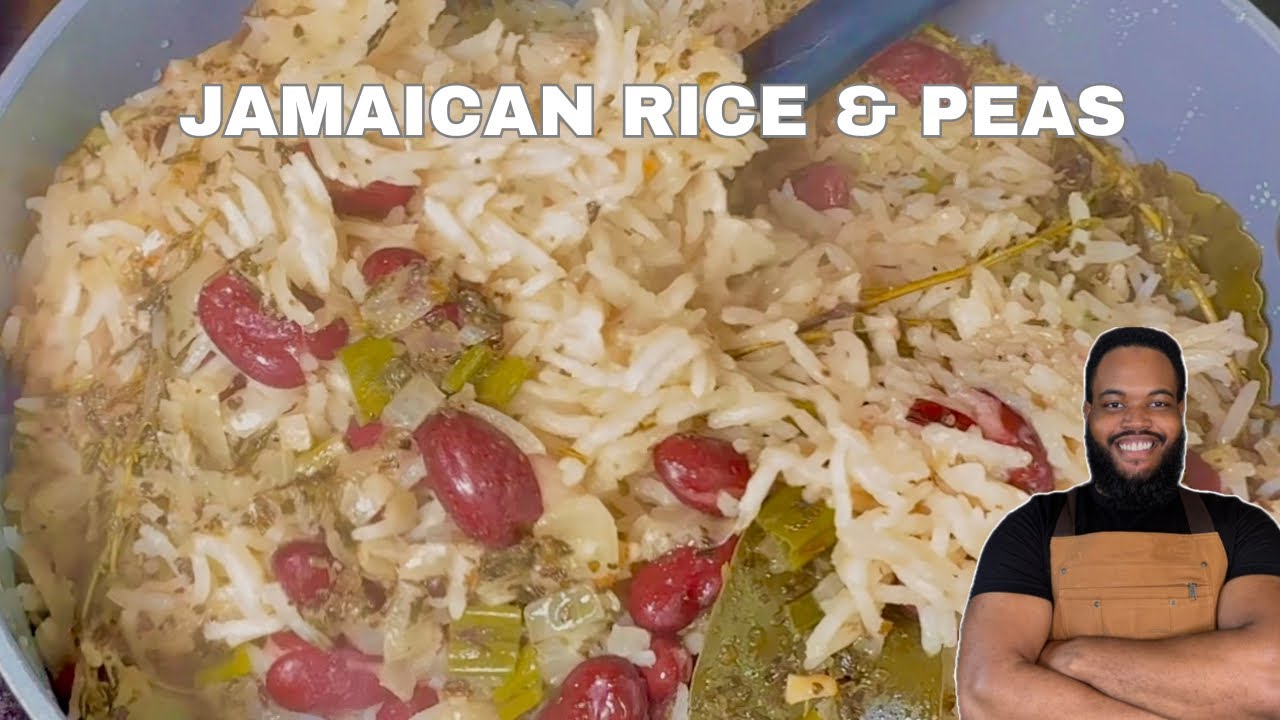 HOW TO MAKE JAMAICAN RICE & PEAS 