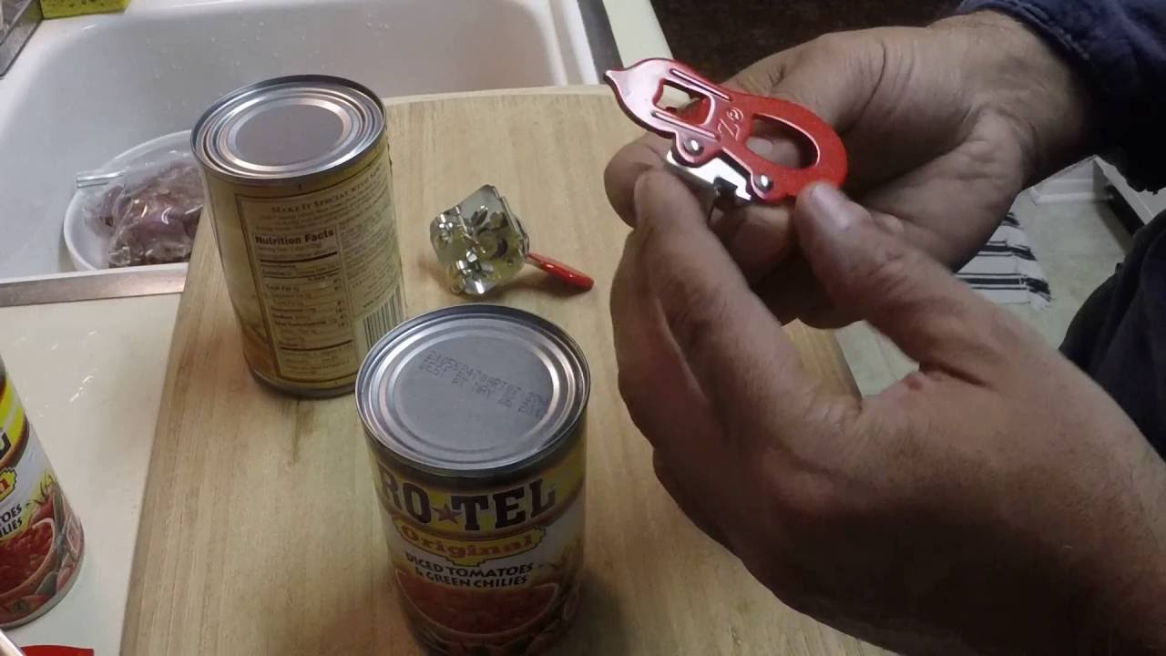 Comparing Can Openers (Ganji Kankiri, Can Opener #1044, Super Kim)