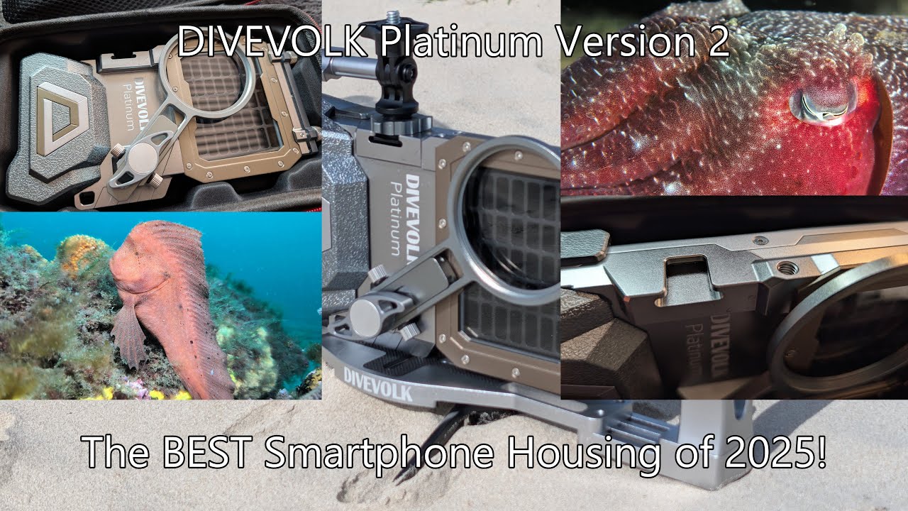 DIVEVOLK Platinum Version 2 Underwater Smartphone Housing Review