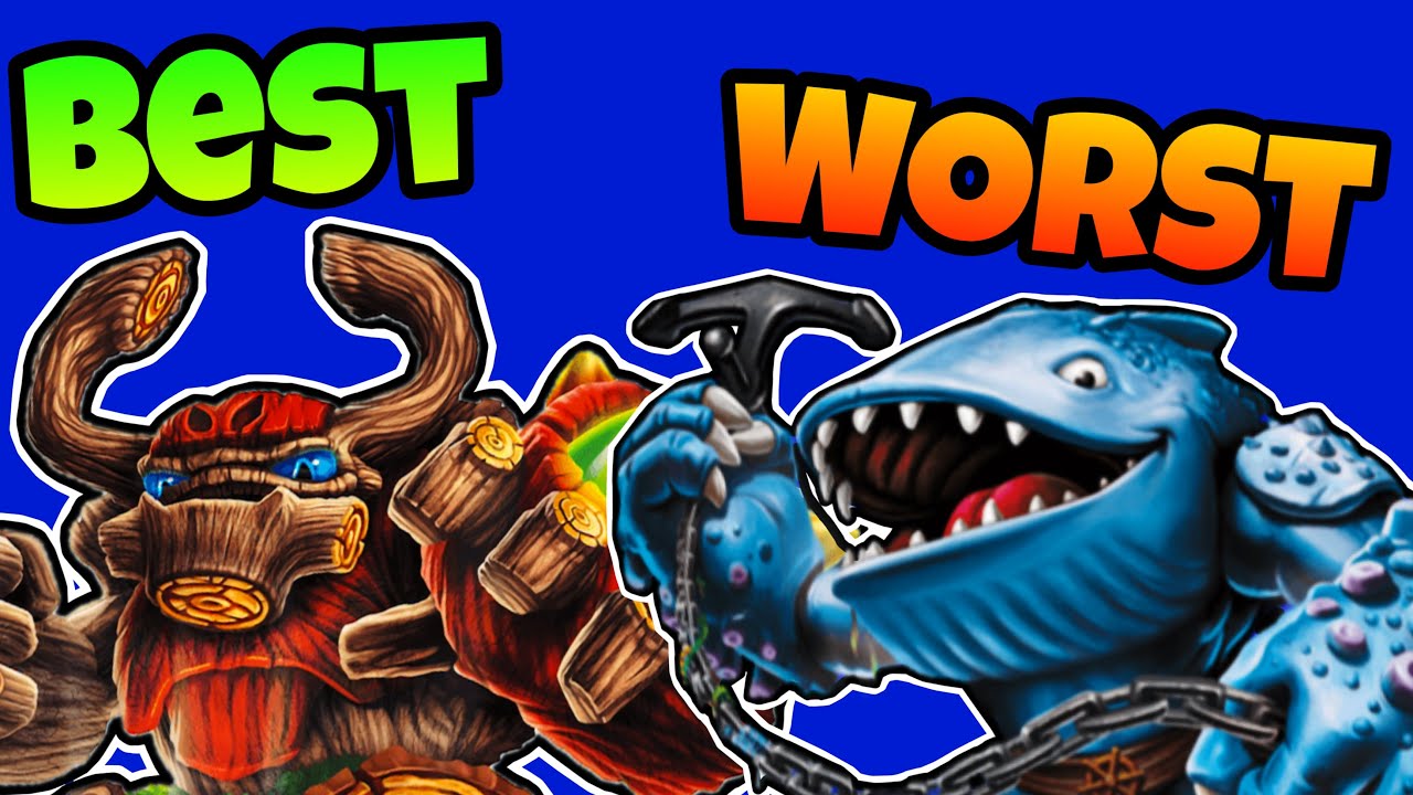 РЕЙТИНГ ГИГАНТОВ: ОТ ХУДШИХ К ЛУЧШИМ! (Skylanders Giants)