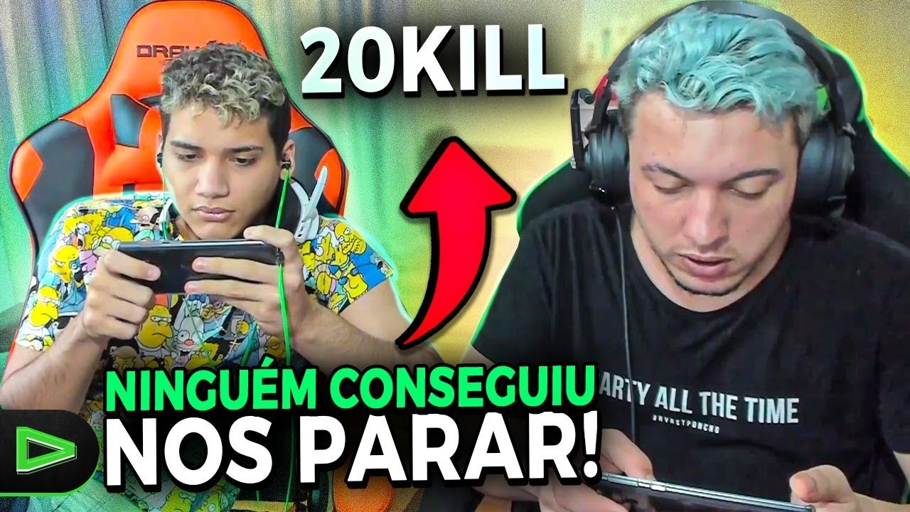 DUO DO RUSHADÃO IMPARÁVEL COM LOUD WILL! RANQUEADA FREE FIRE!