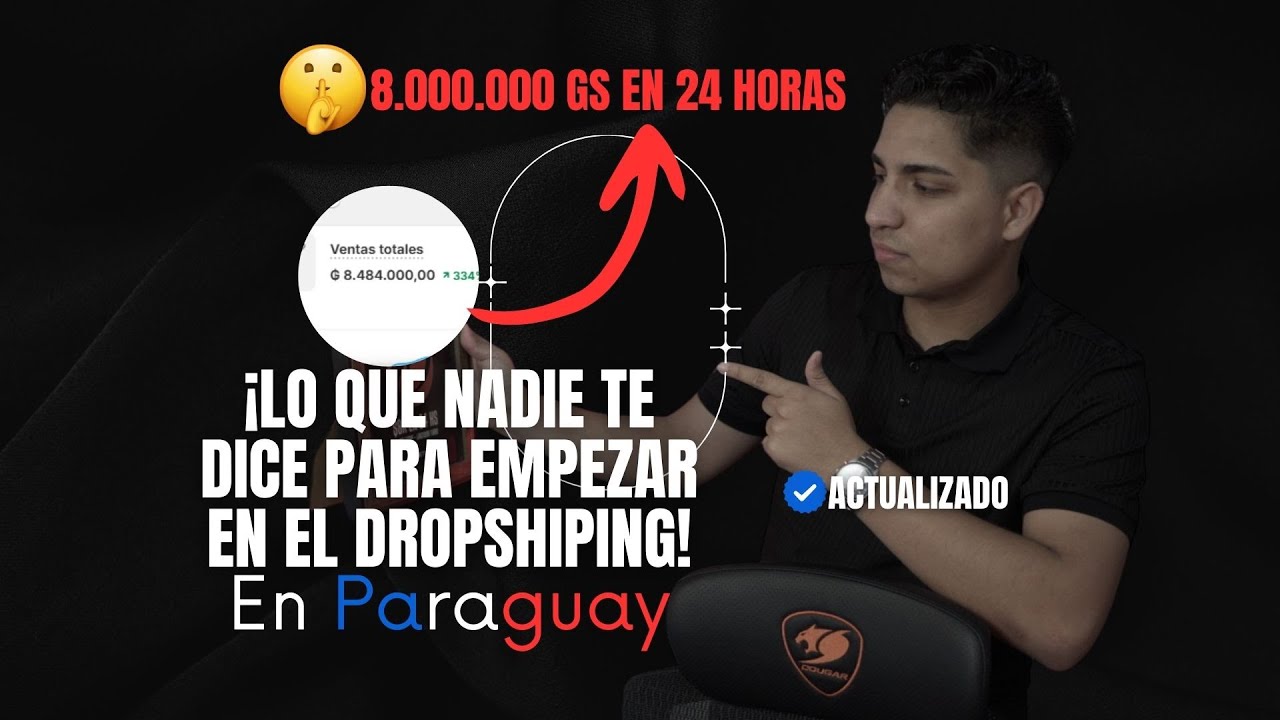 😱 Cómo empezar en el Dropshiping en Paraguay [Lo que no sabias]🤫