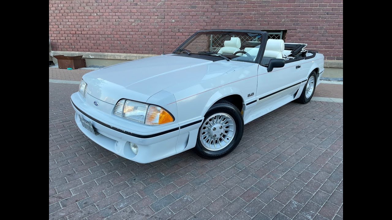 1988 Mustang GT Convertible 5 speed