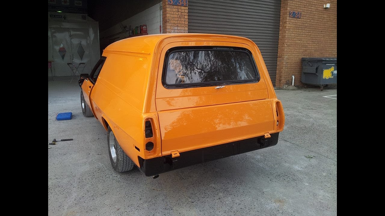 Sandman HX HZ Holden Blackout guide for painting resto van #sandman #panelvan #holden
